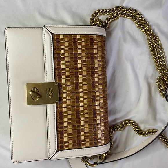 COACH Hutton Woven Bag - Picture 3 of 5